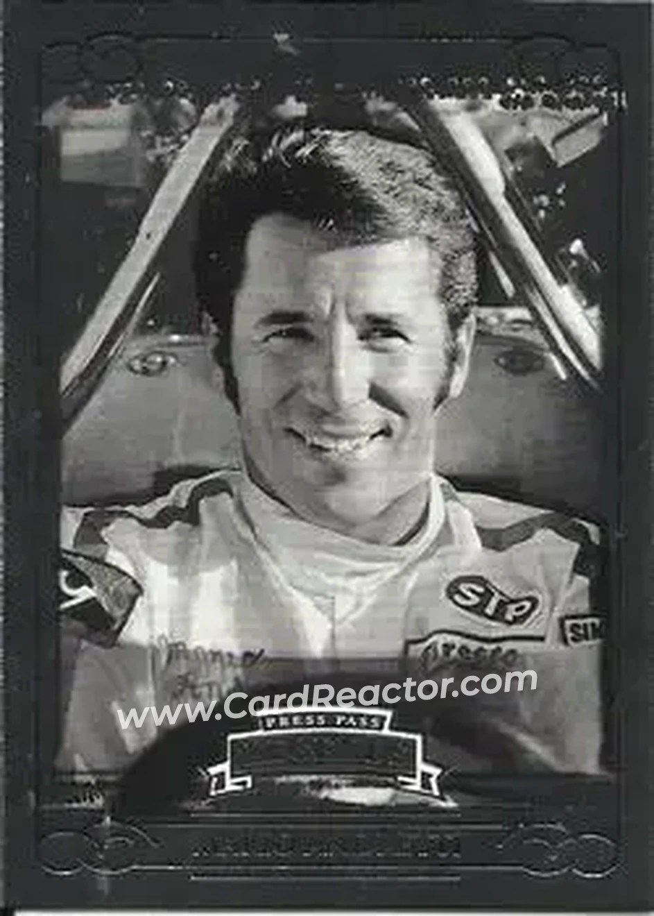 2008 Press Pass Legends #4 - Mario Andretti - STP Corporation - Front