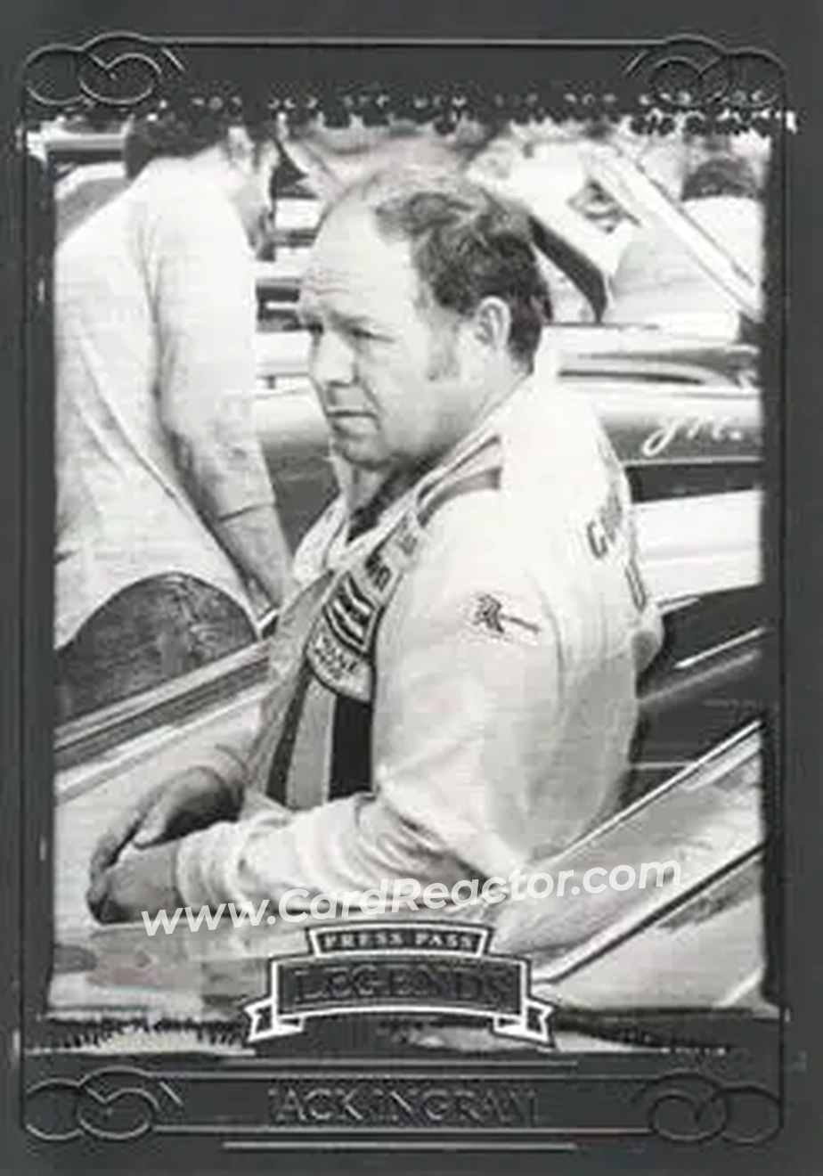 2008 Press Pass Legends #15 - Jack Ingram - Ingram Racing - Front