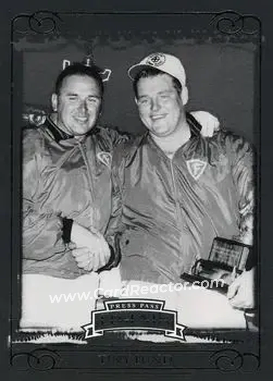 2008 Press Pass Legends #21 - Tiny Lund - McConnell Racing - Front