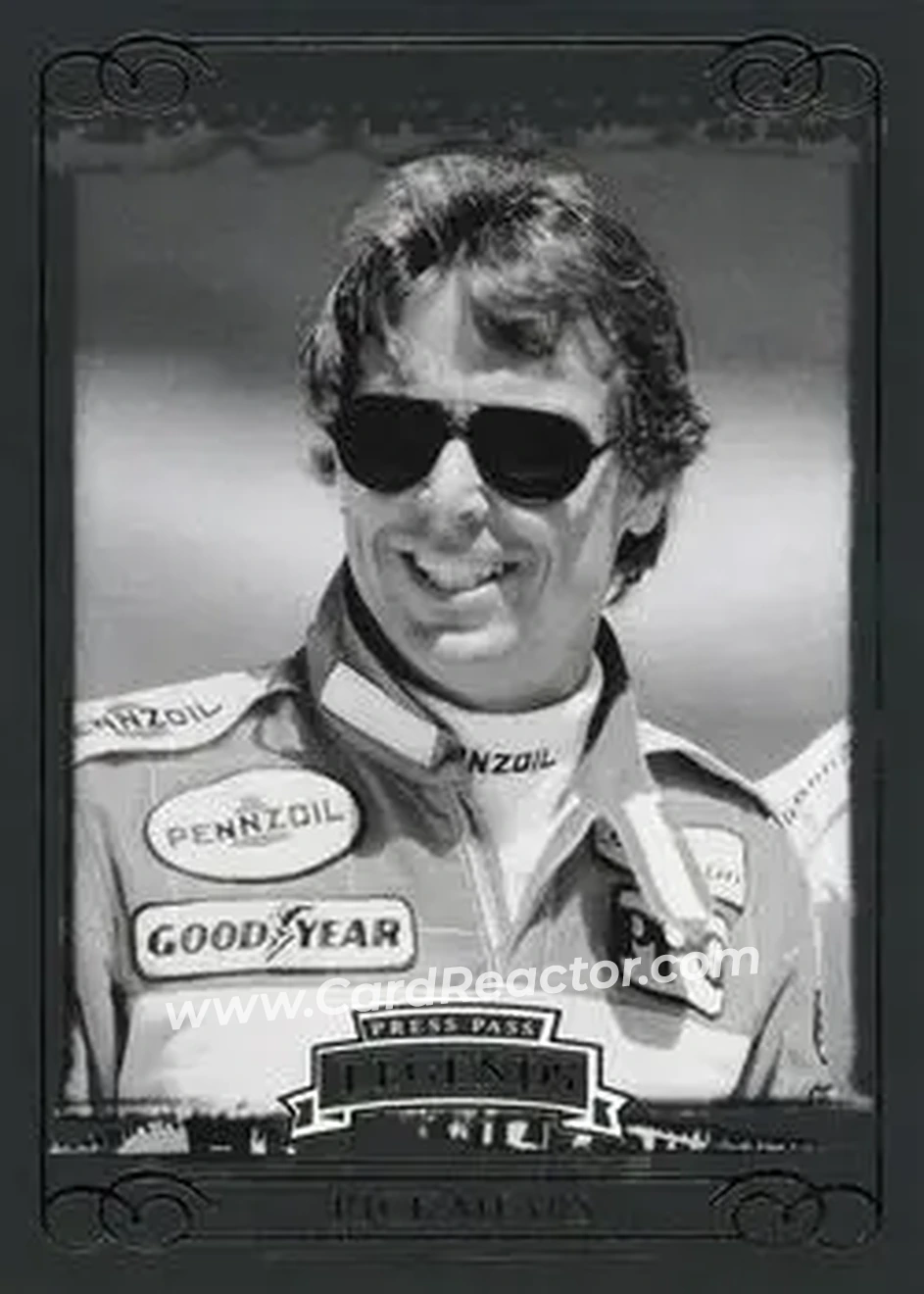 2008 Press Pass Legends #22 - Rick Mears - Penske Racing - Front