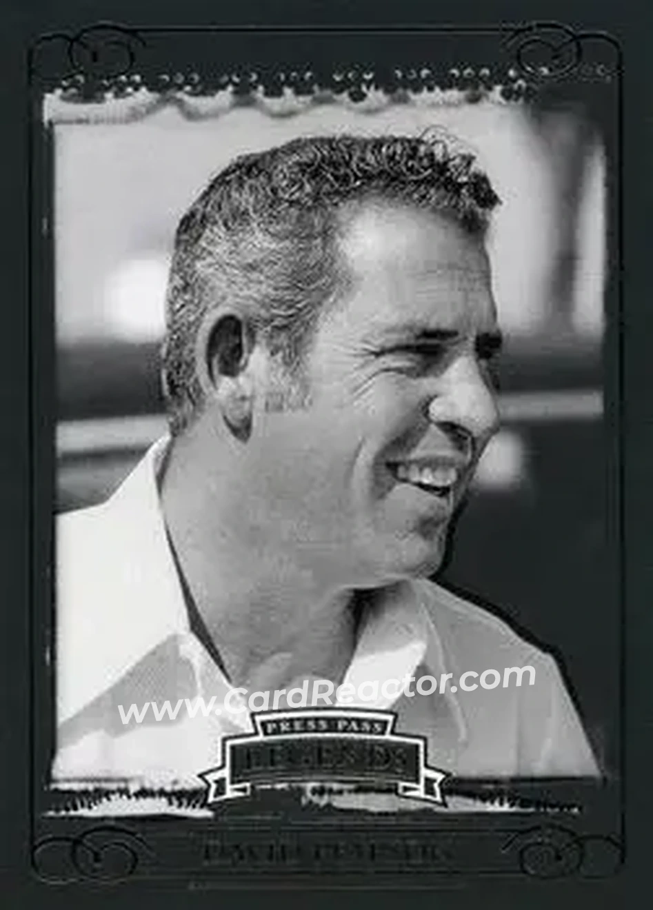 2008 Press Pass Legends #28 - David Pearson - Wood Brothers Racing - Front