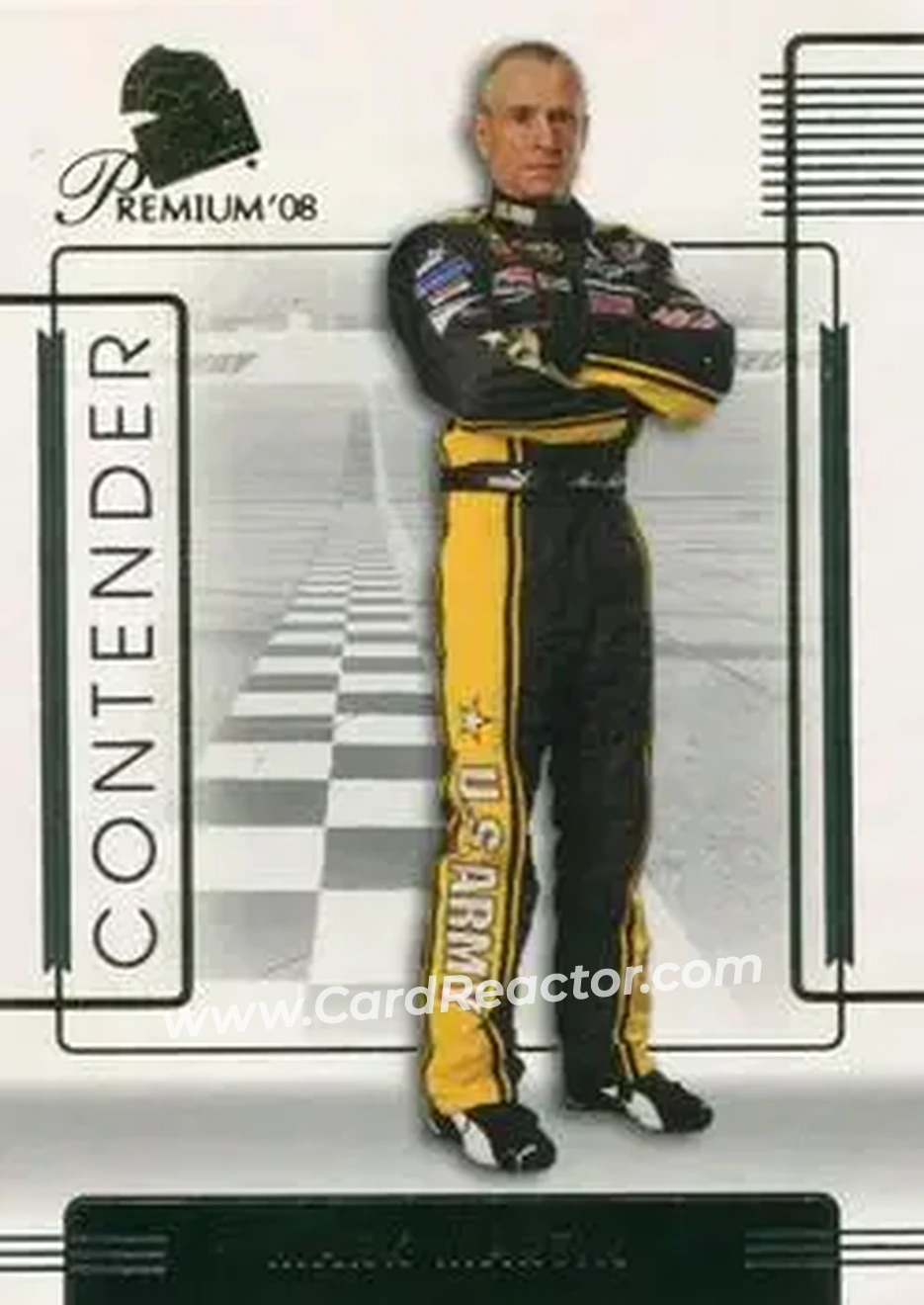2008 Press Pass Premium #8 - Mark Martin - Dale Earnhardt Inc. - Front