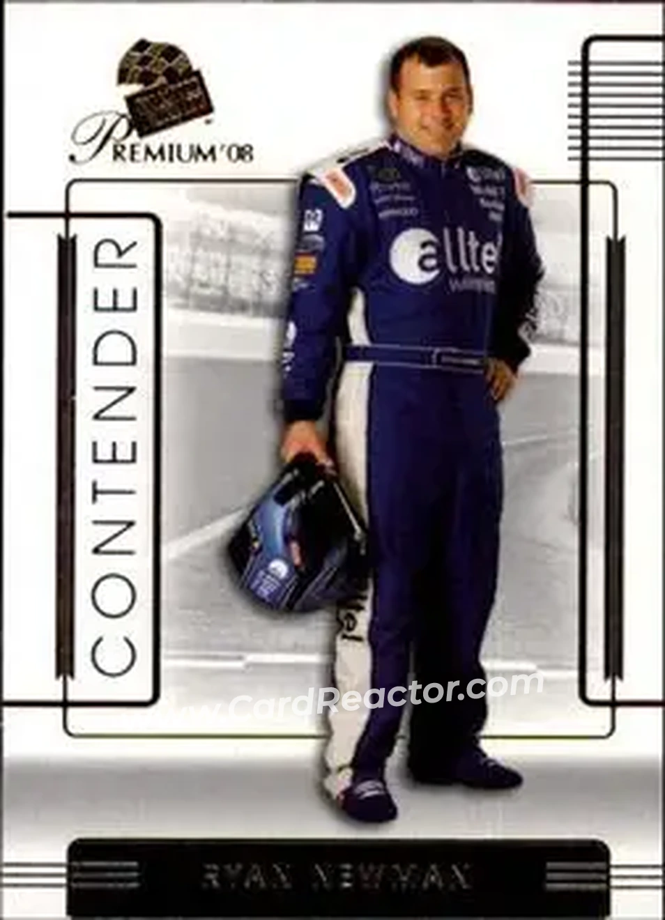 2008 Press Pass Premium #11 - Ryan Newman - Penske Racing South - Front