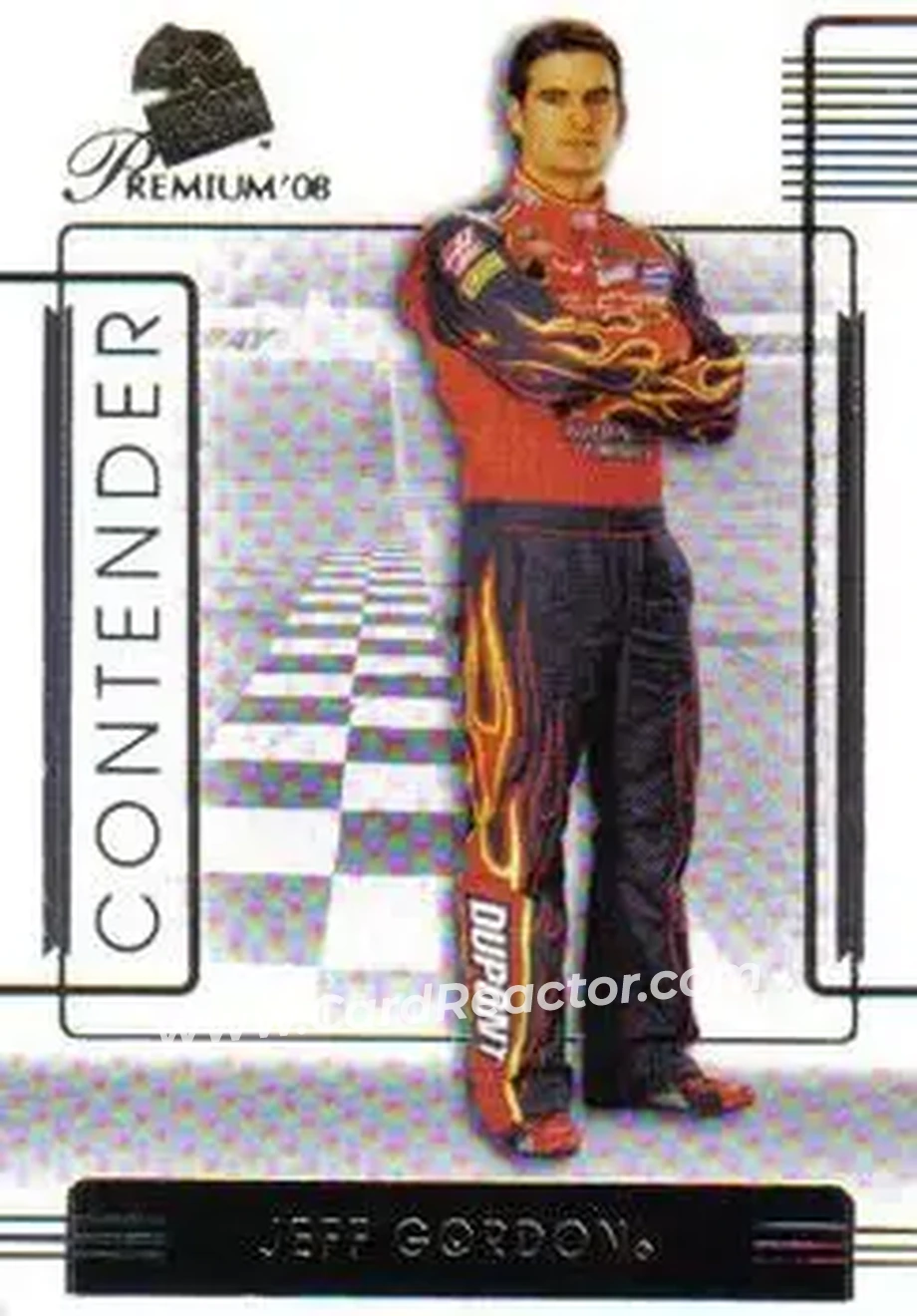 2008 Press Pass Premium #19 - Jeff Gordon - Hendrick Motorsports - Front