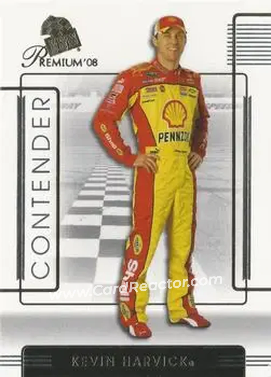 2008 Press Pass Premium #22 - Kevin Harvick - Richard Childress Racing - Front