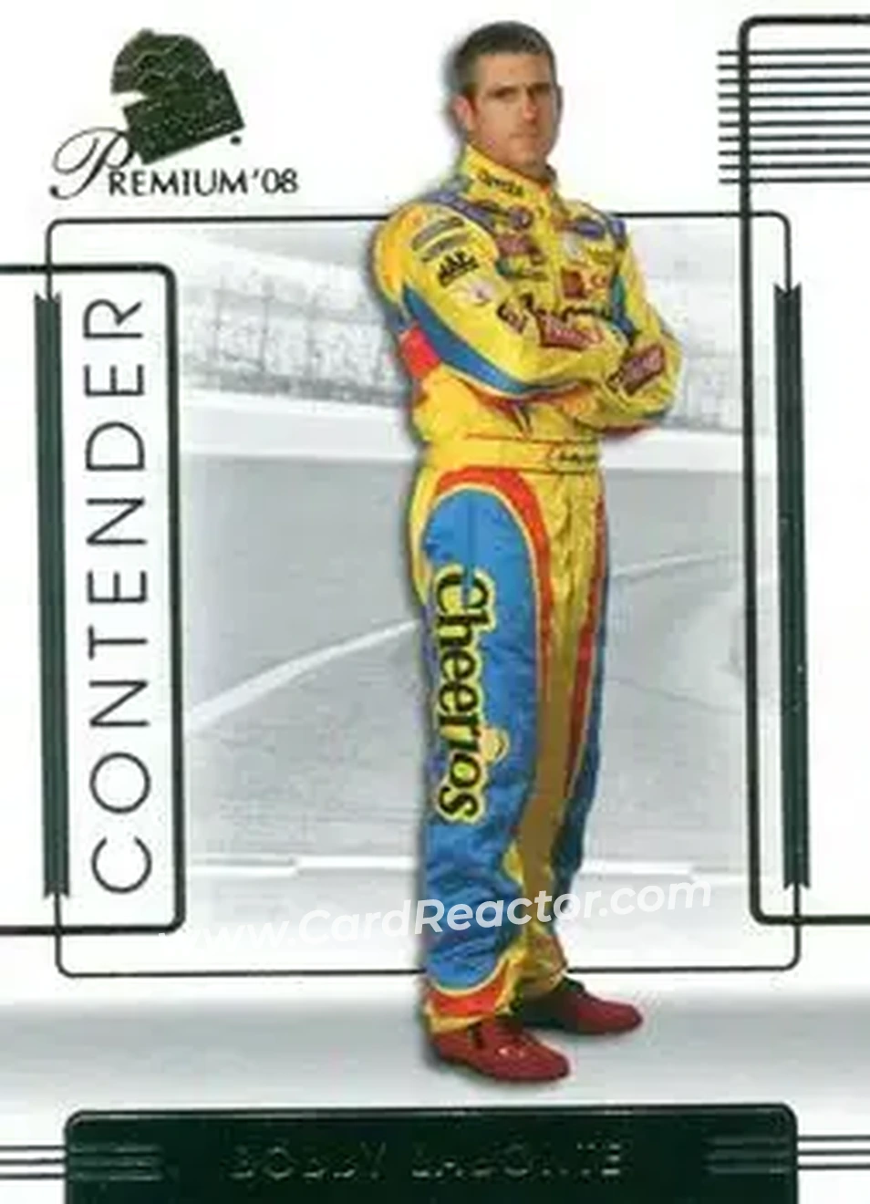 2008 Press Pass Premium #27 - Bobby Labonte - Petty Enterprises - Front