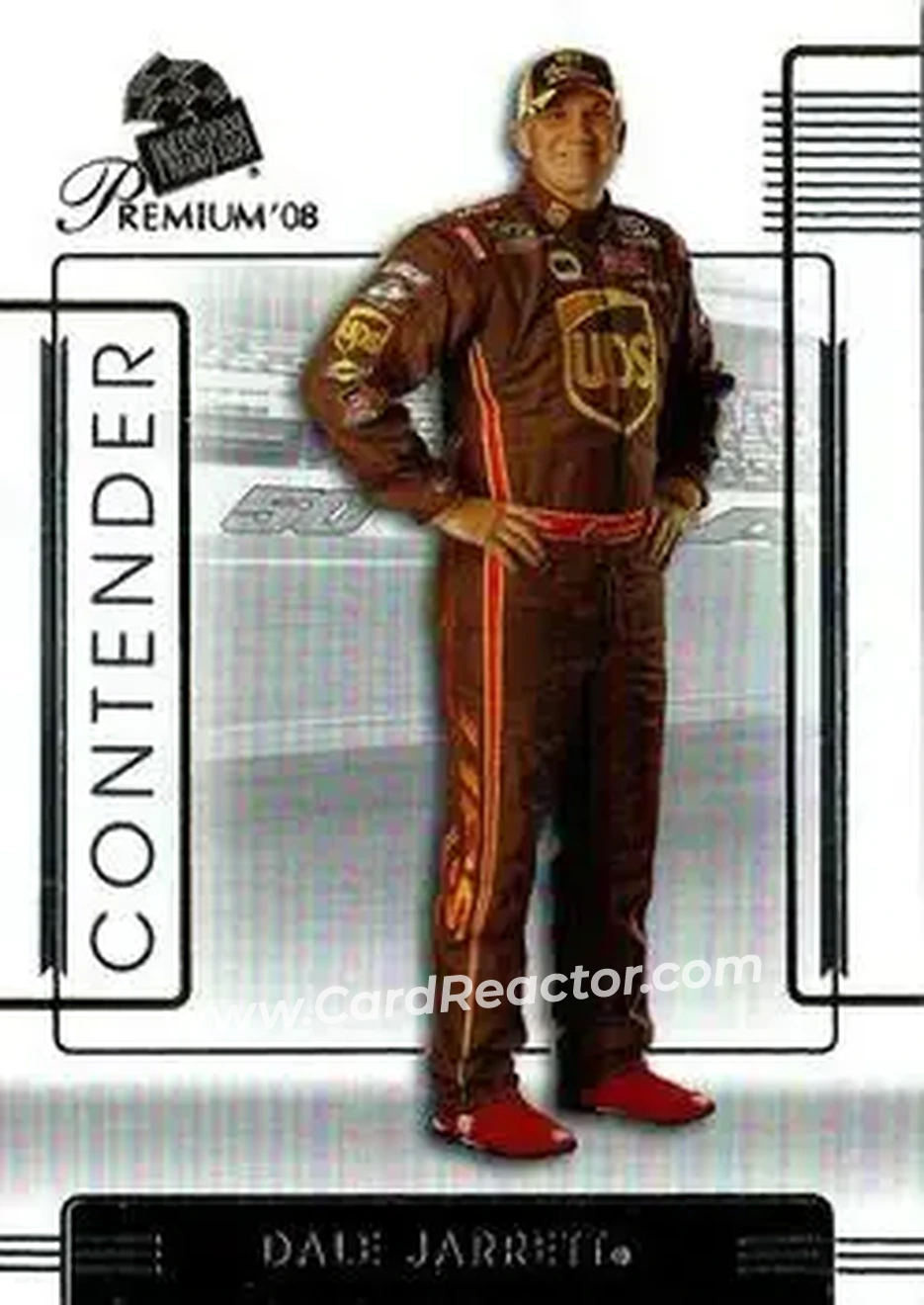 2008 Press Pass Premium #28 - Dale Jarrett - Michael Waltrip Racing - Front
