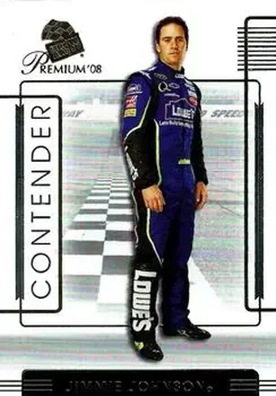 2008 Press Pass Premium #29 - Jimmie Johnson - Hendrick Motorsports