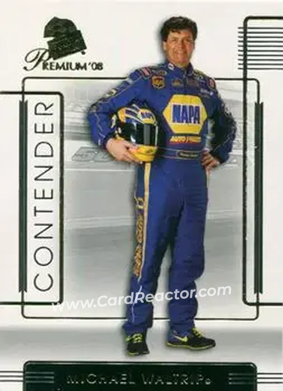 2008 Press Pass Premium #30 - Michael Waltrip - Michael Waltrip Racing - Front