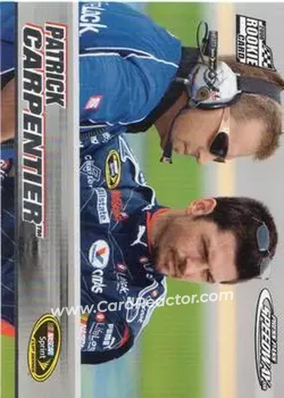 2008 Press Pass Speedway #13 - Patrick Carpentier - Gillett Evernham Motorsports - Front