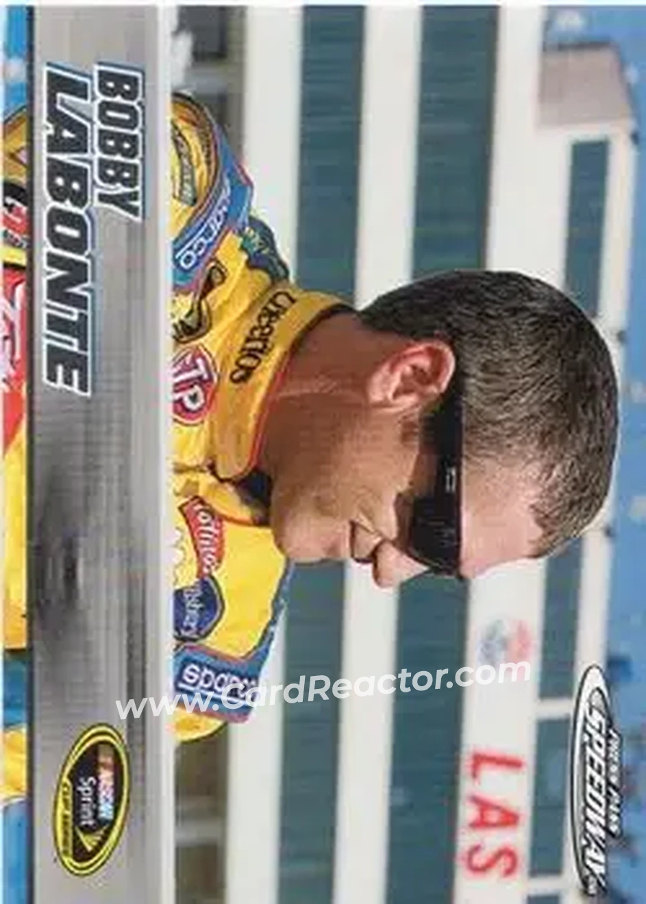 2008 Press Pass Speedway #17 - Bobby Labonte - Petty Enterprises - Front