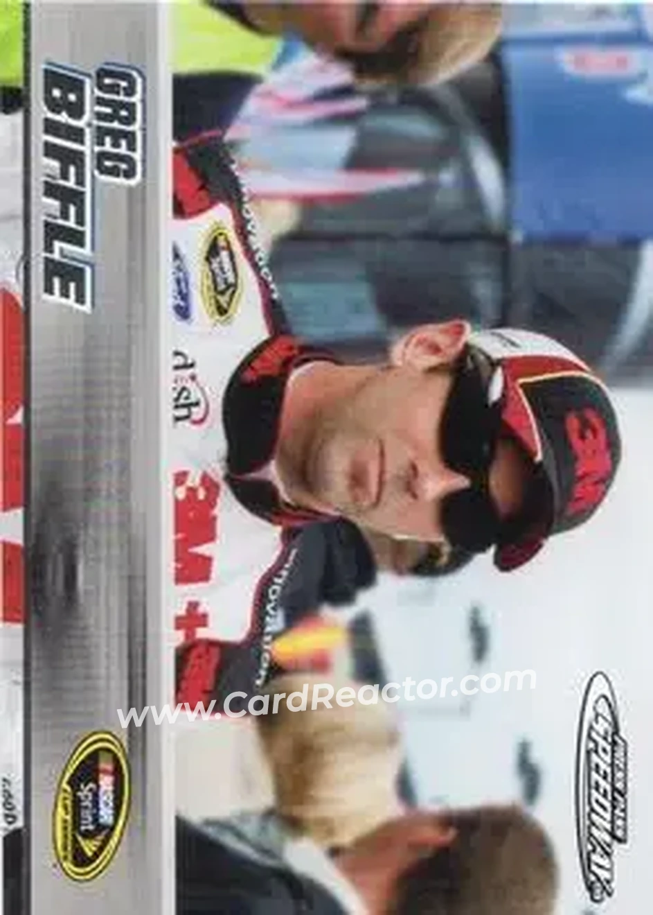 2008 Press Pass Speedway #21 - Greg Biffle - Roush Fenway Racing - Front