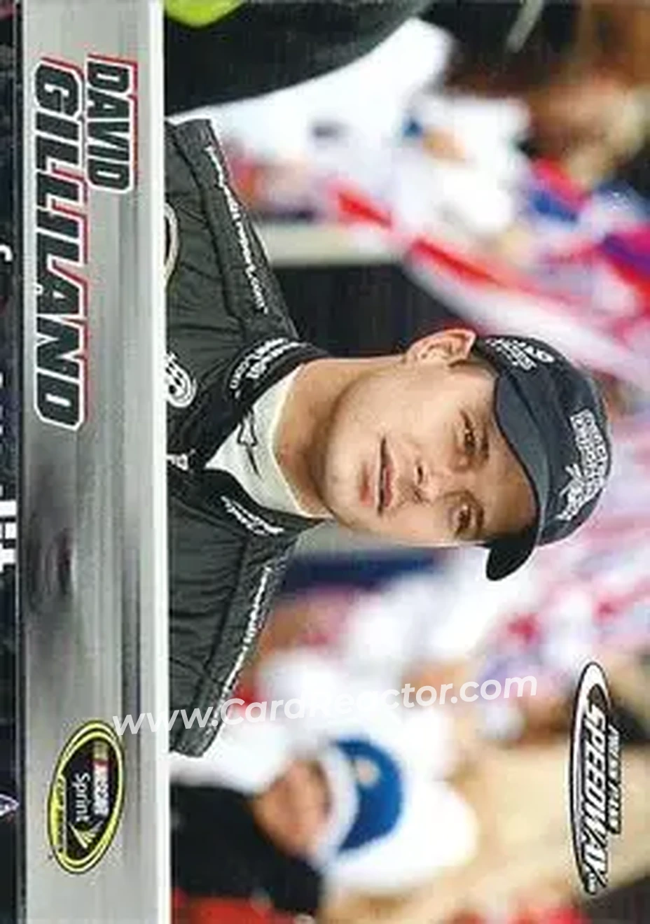 2008 Press Pass Speedway #23 - David Gilliland - Yates Racing - Front