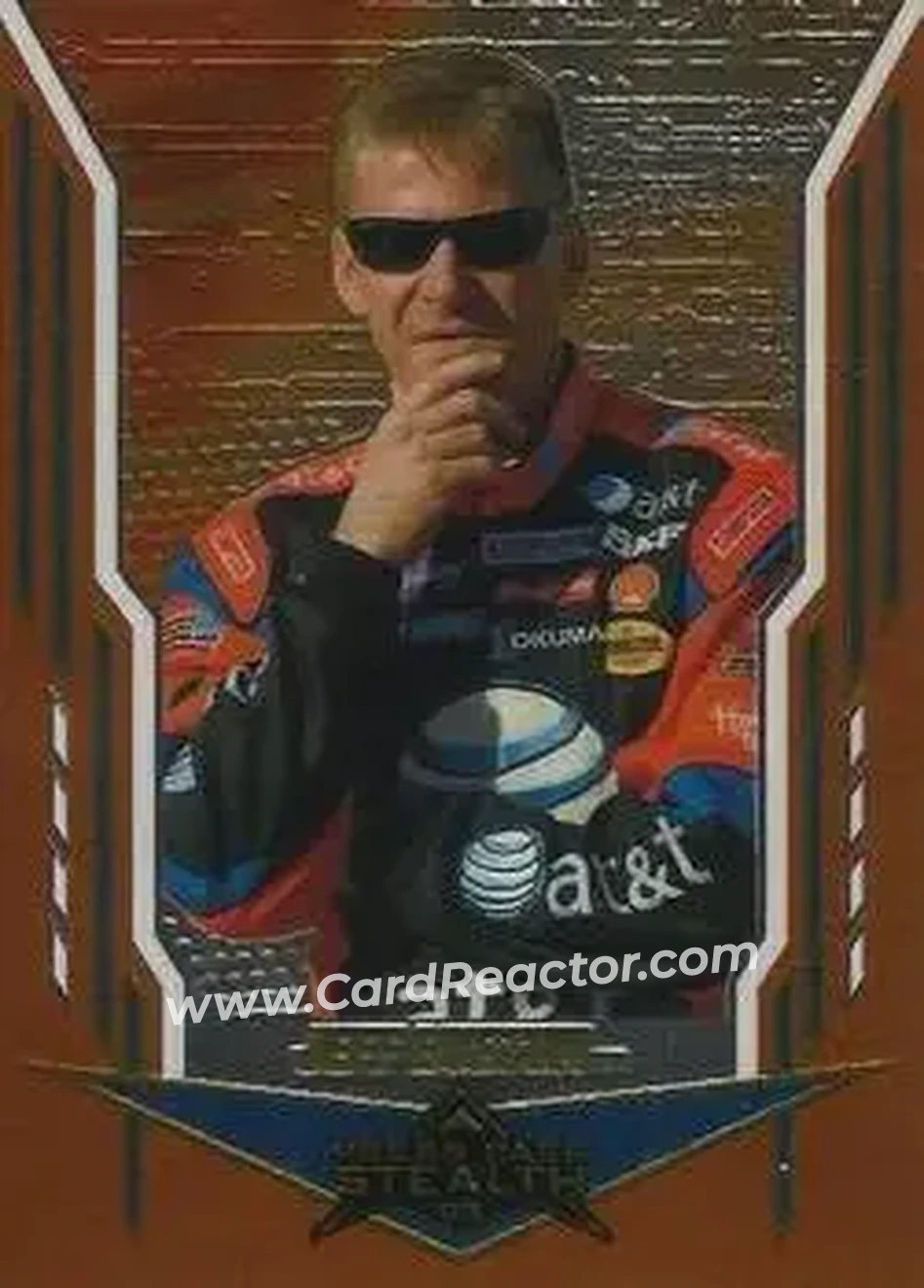 2008 Press Pass Stealth #4 - Jeff Burton - Richard Childress Racing - Front