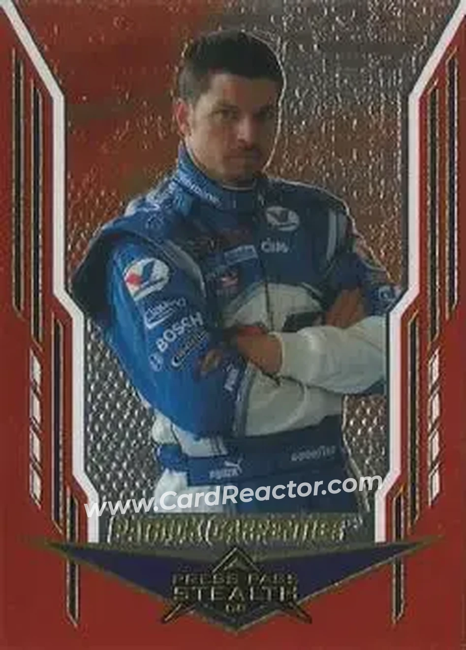 2008 Press Pass Stealth #7 - Patrick Carpentier - Gillett Evernham Motorsports - Front