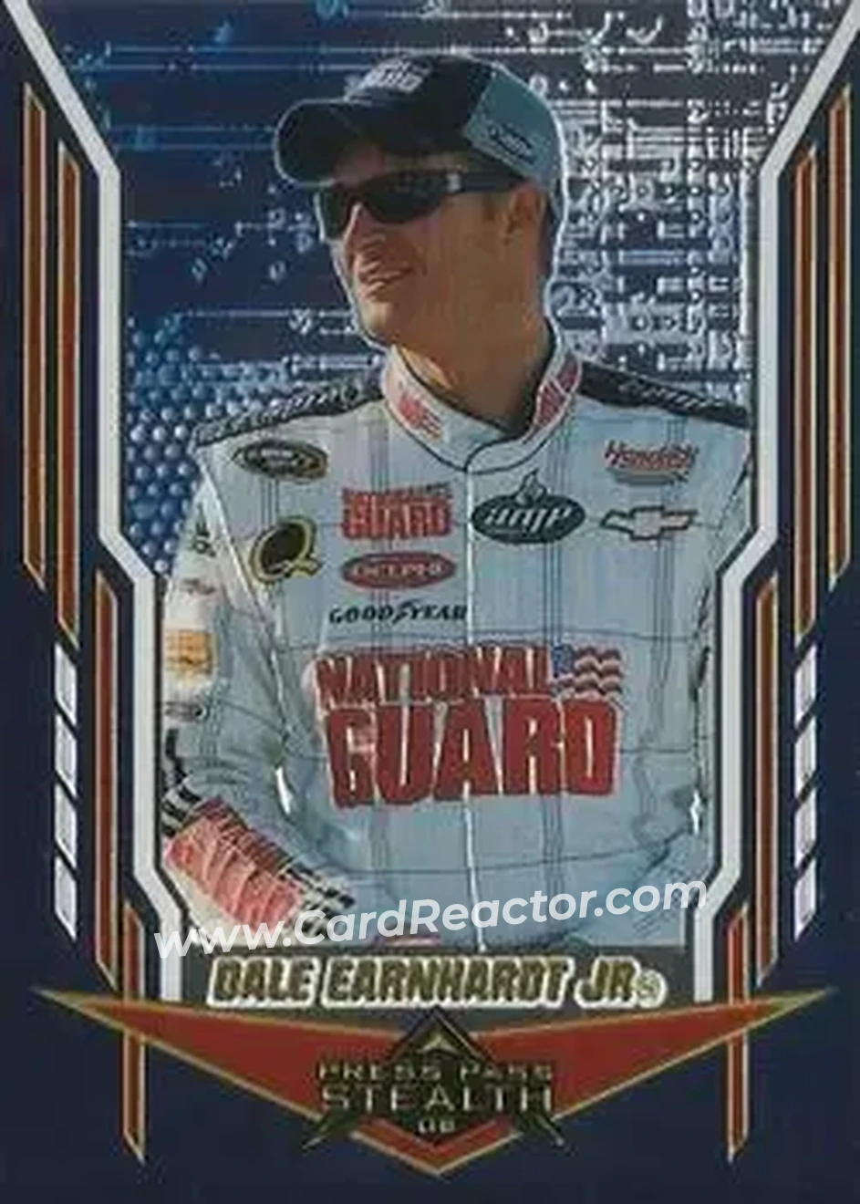 2008 Press Pass Stealth #8 - Dale Earnhardt Jr - Hendrick Motorsports - Front