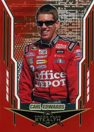 2008 Press Pass Stealth #9 Carl Edwards