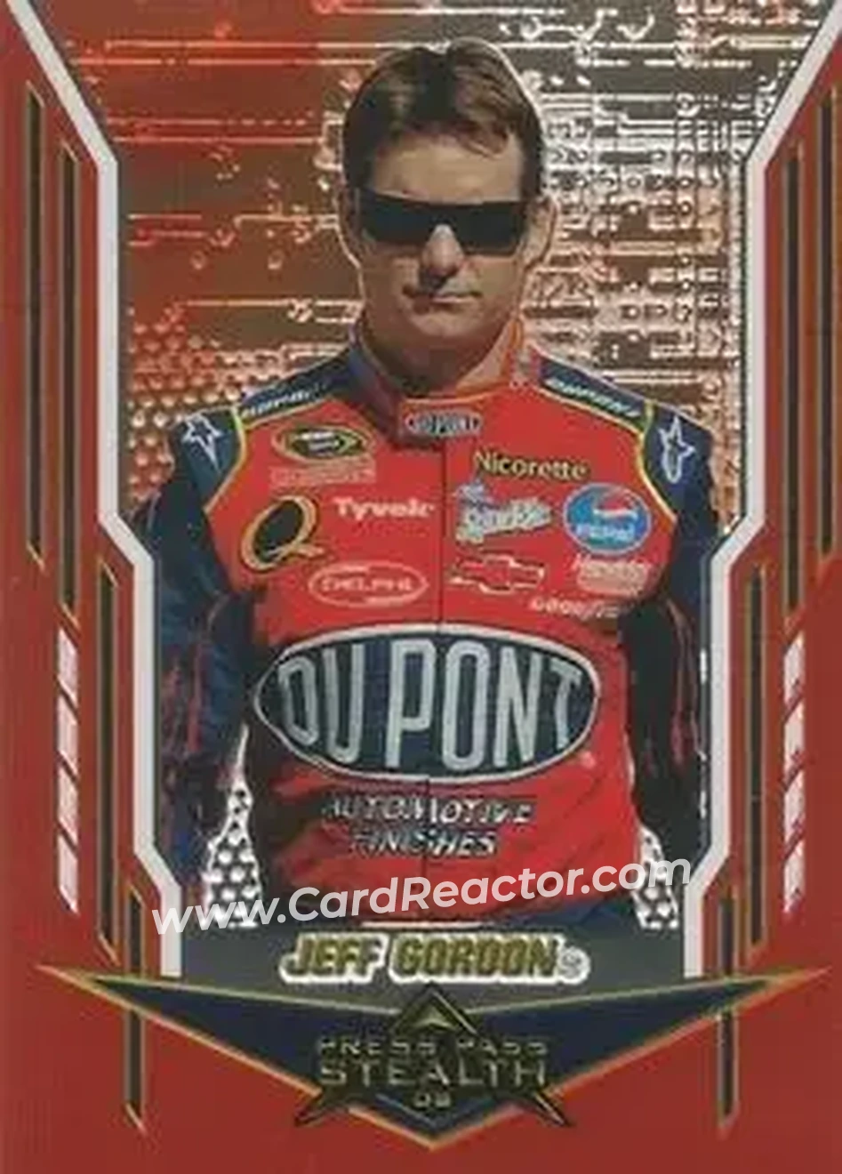 2008 Press Pass Stealth #11a - Jeff Gordon - Hendrick Motorsports - Front 2008 Press Pass Stealth #11a - Jeff Gordon - Hendrick Motorsports - Front