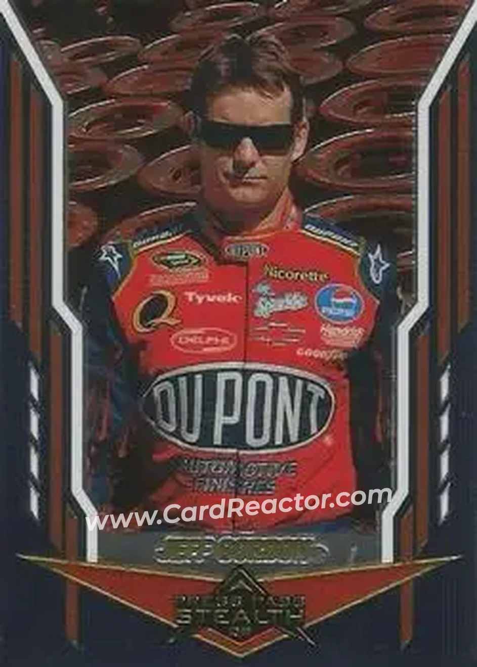 2008 Press Pass Stealth #11c - Jeff Gordon - Hendrick Motorsports - Front 2008 Press Pass Stealth #11c - Jeff Gordon - Hendrick Motorsports - Front