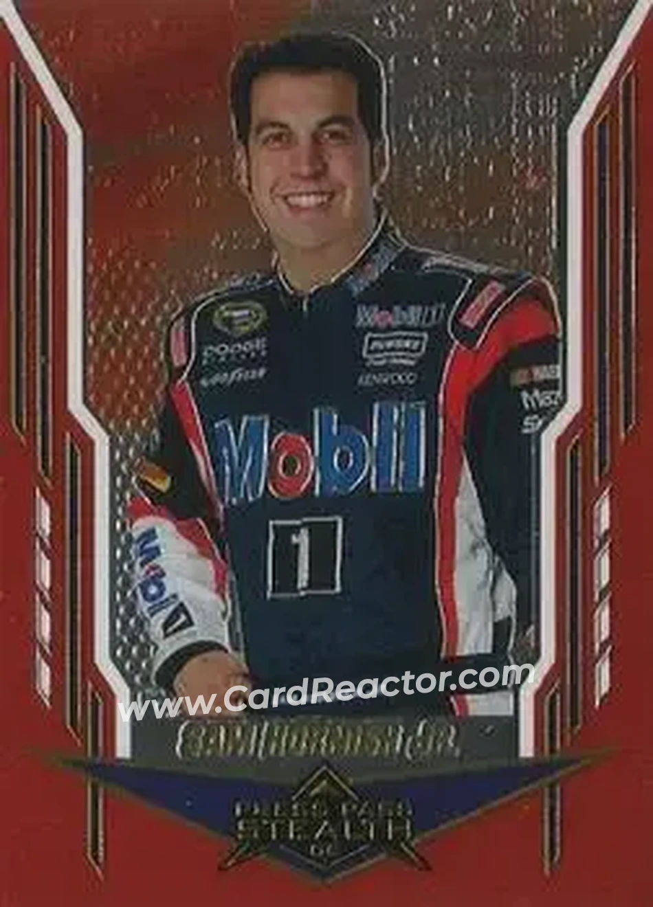2008 Press Pass Stealth #14 - Sam Hornish Jr. - Penske Racing South - Front