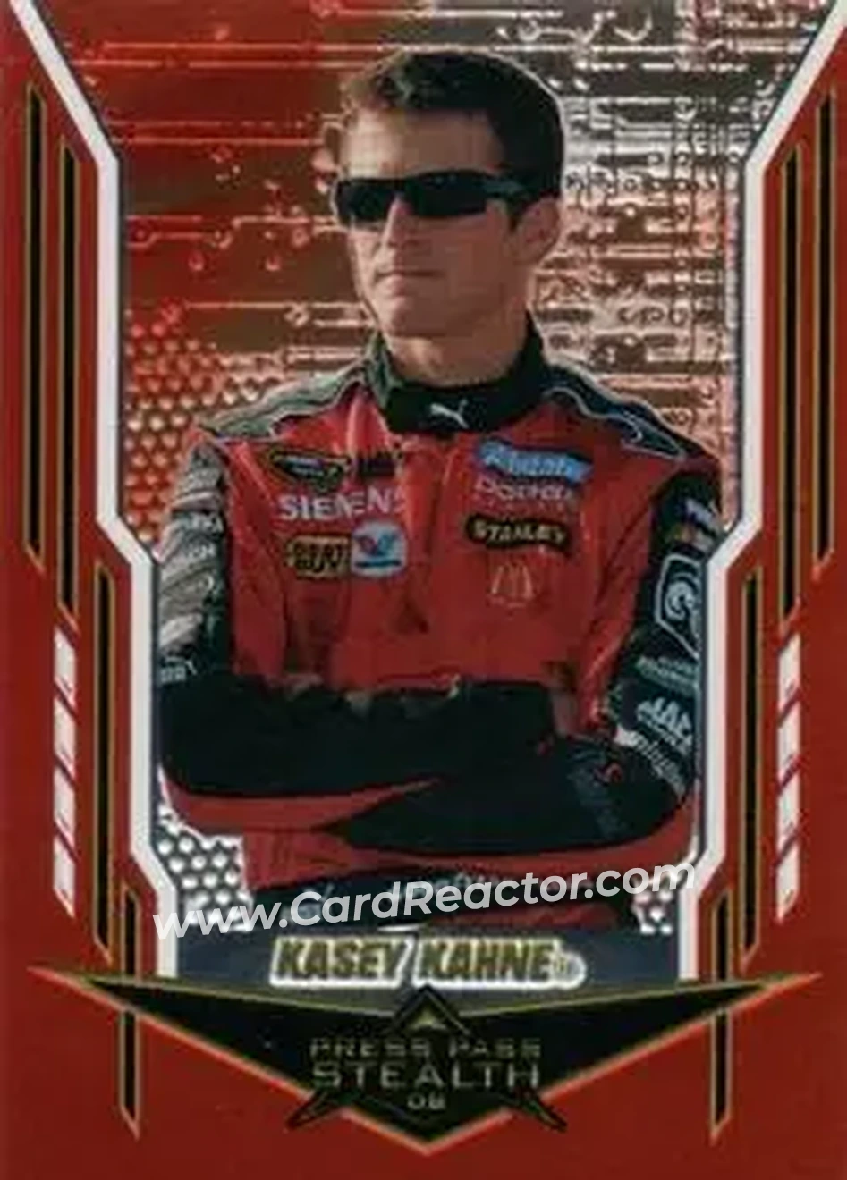 2008 Press Pass Stealth #17b - Kasey Kahne - Gillett Evernham Motorsports - Front