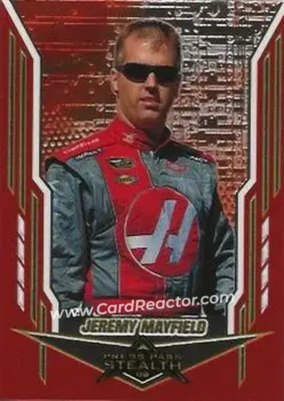 2008 Press Pass Stealth #22 - Jeremy Mayfield - Haas CNC Racing - Front