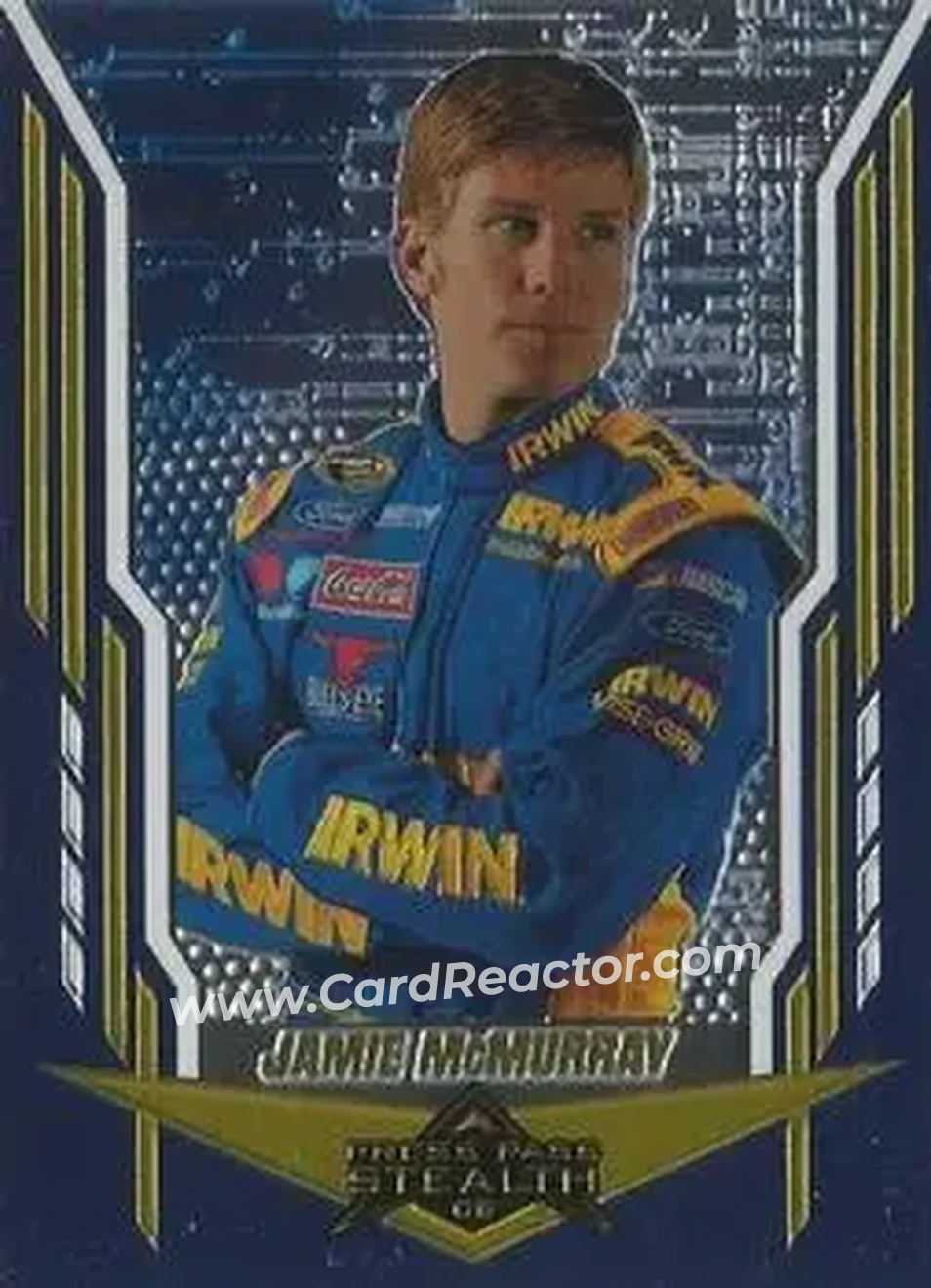2008 Press Pass Stealth #23 - Jamie McMurray - Roush Fenway Racing - Front