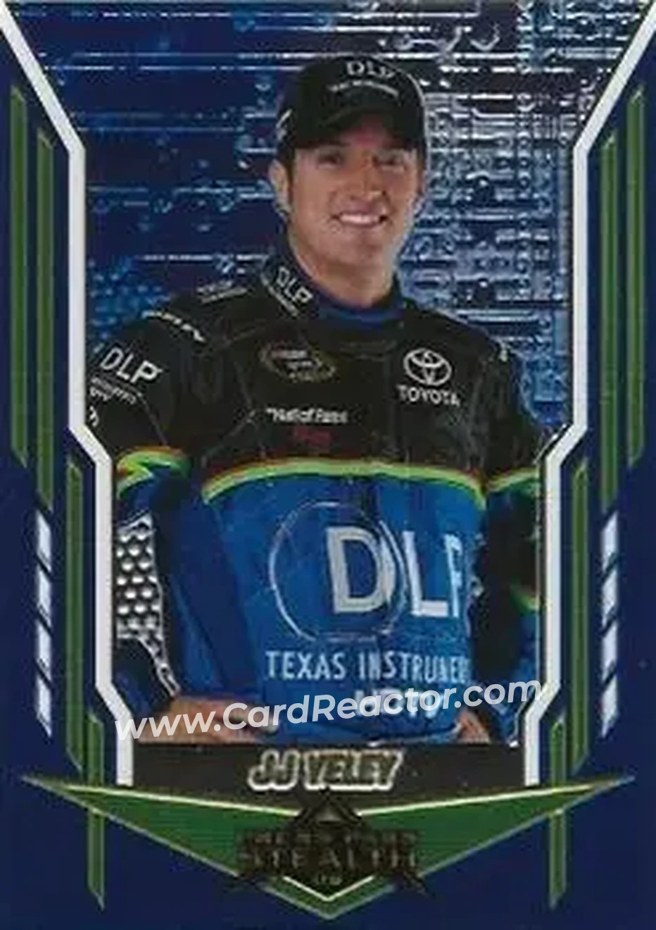 2008 Press Pass Stealth #36 - J.J. Yeley - Hall of Fame Racing - Front
