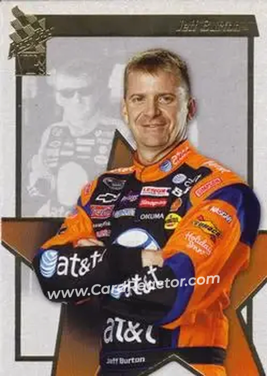 2008 Press Pass VIP #5 - Jeff Burton - Richard Childress Racing - Front