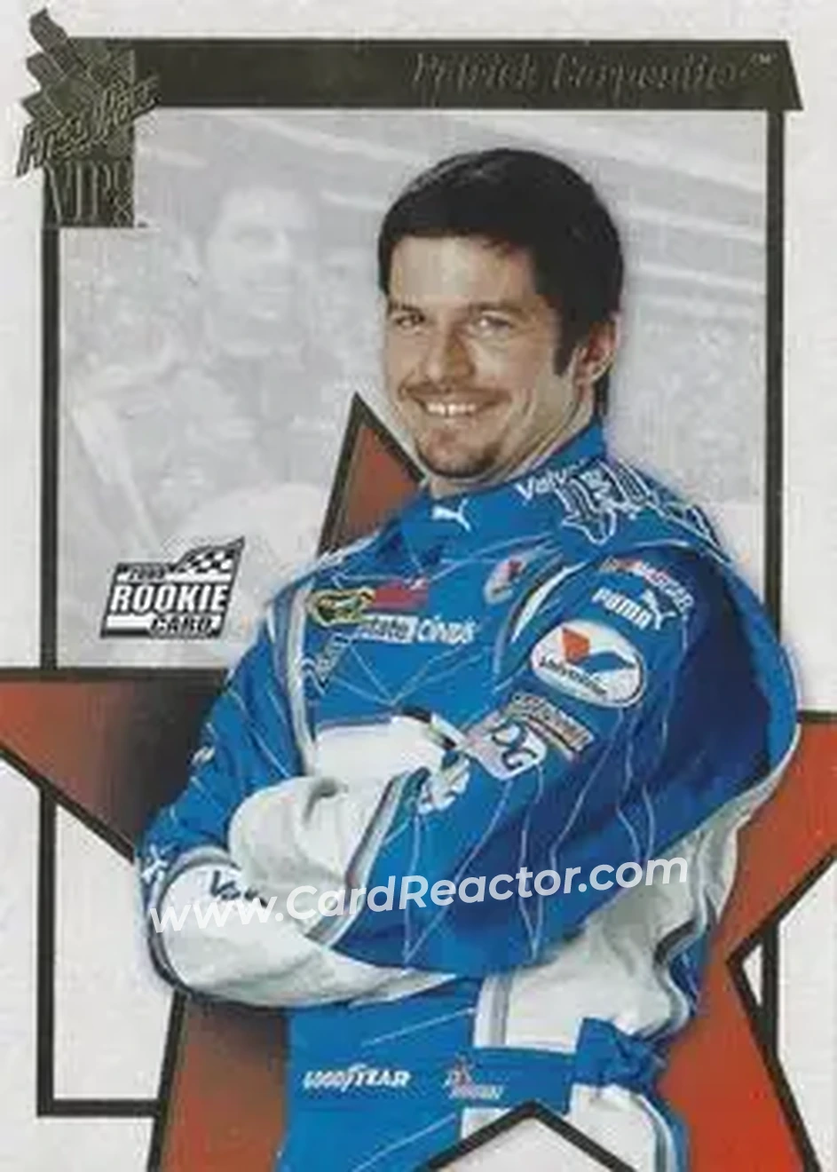2008 Press Pass VIP #8 - Patrick Carpentier - Gillett Evernham Motorsports - Front