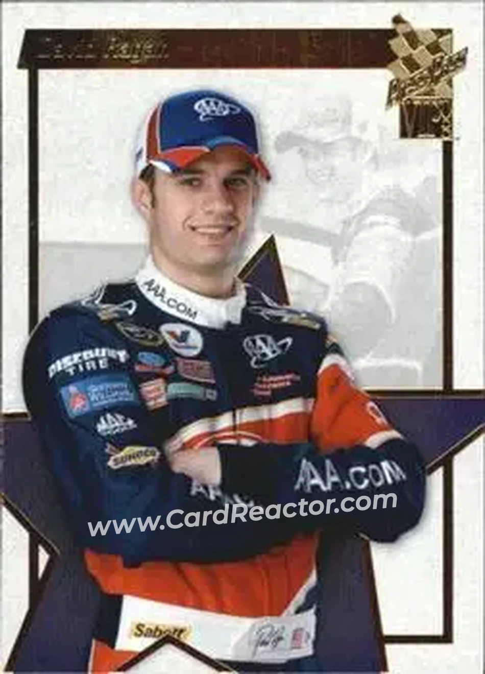 2008 Press Pass VIP #28 - David Ragan - Roush Fenway Racing - Front