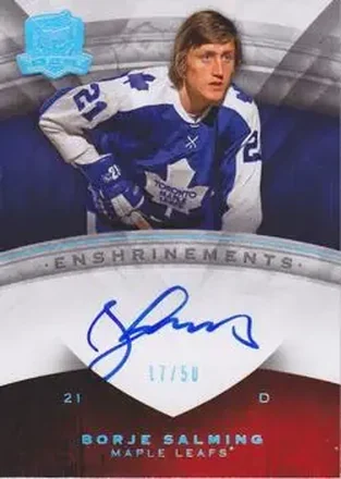 2008-09 Upper Deck The Cup - Enshrinements #CE-BS - Borje Salming - Toronto Maple Leafs