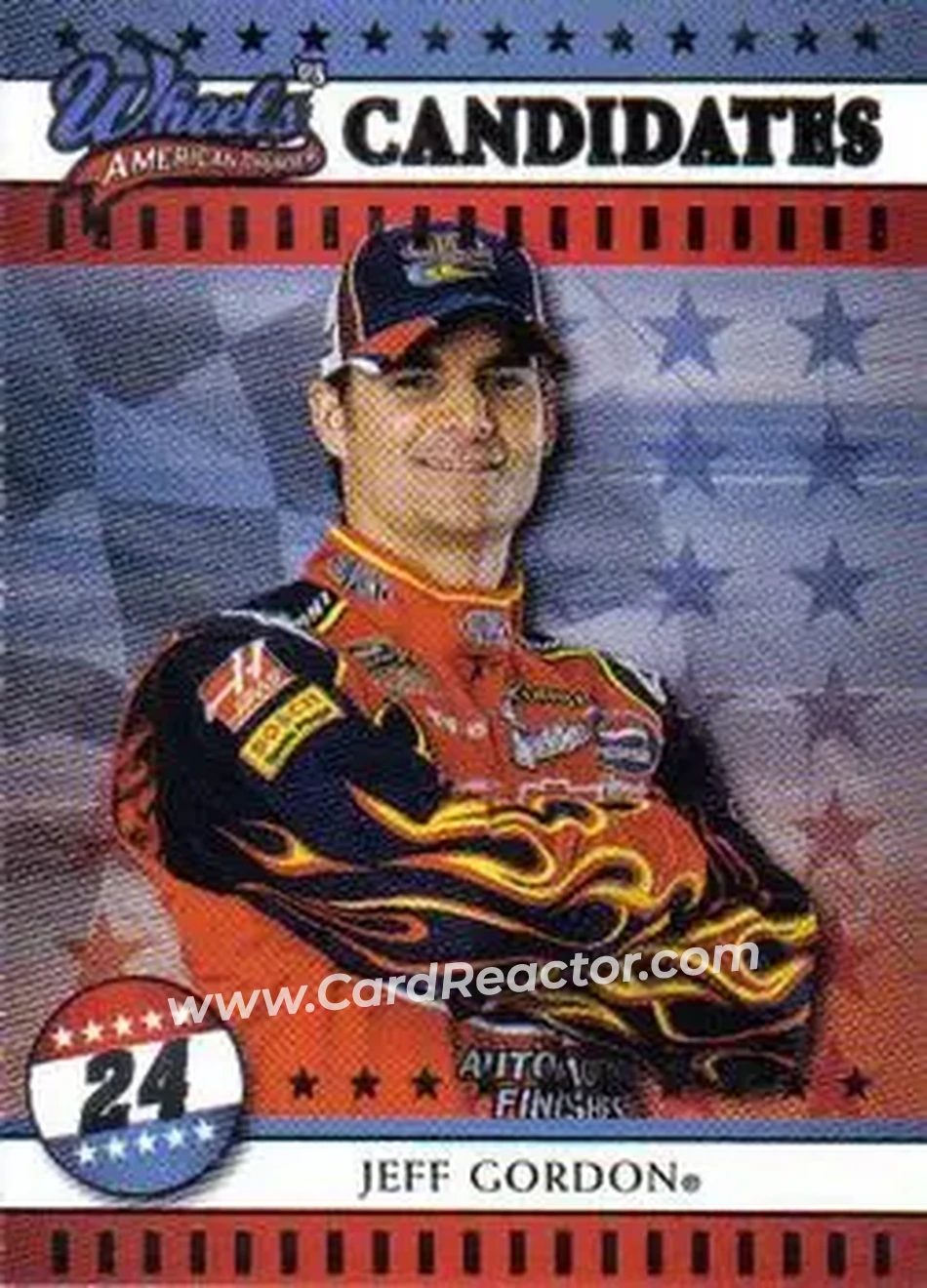 2008 Wheels American Thunder #1 - Jeff Gordon - Hendrick Motorsports - Front
