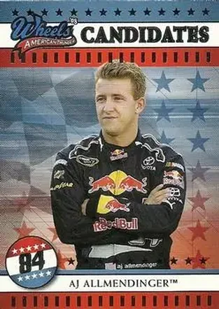 2008 Wheels American Thunder #2 AJ Allmendinger
