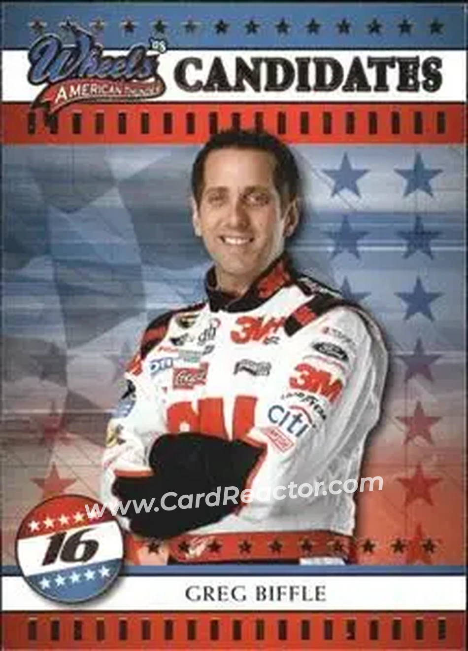 2008 Wheels American Thunder #3 - Greg Biffle - Roush Fenway Racing - Front