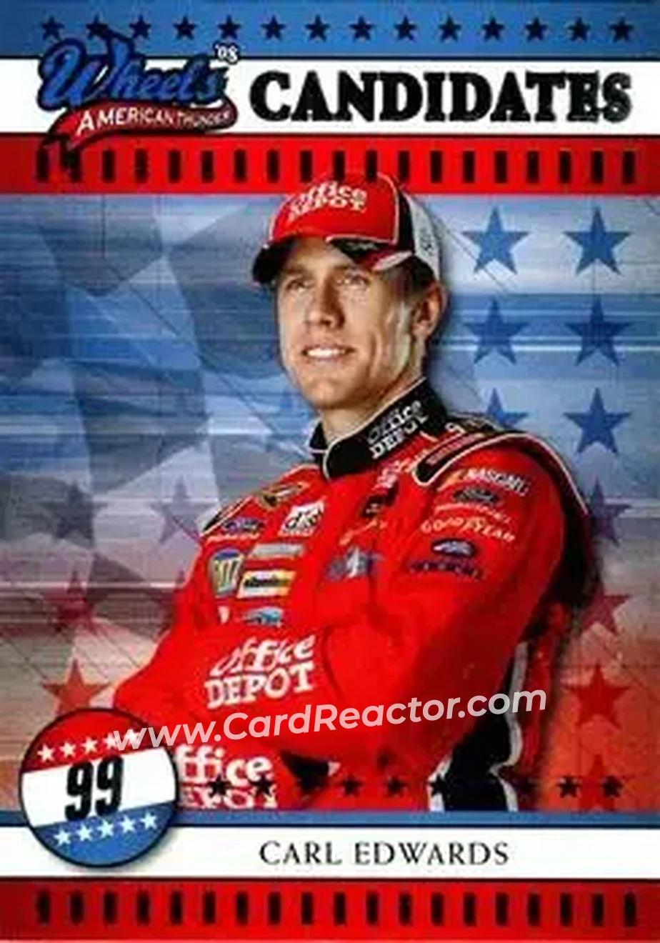 2008 Wheels American Thunder #10 - Carl Edwards - Roush Fenway Racing - Front
