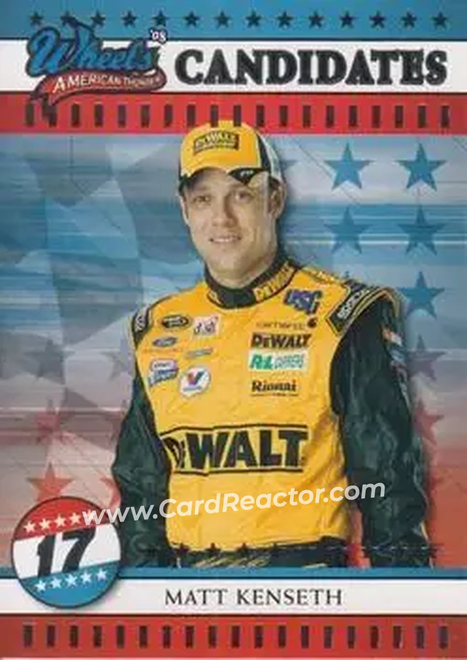 2008 Wheels American Thunder #17 - Matt Kenseth - Roush Fenway Racing - Front