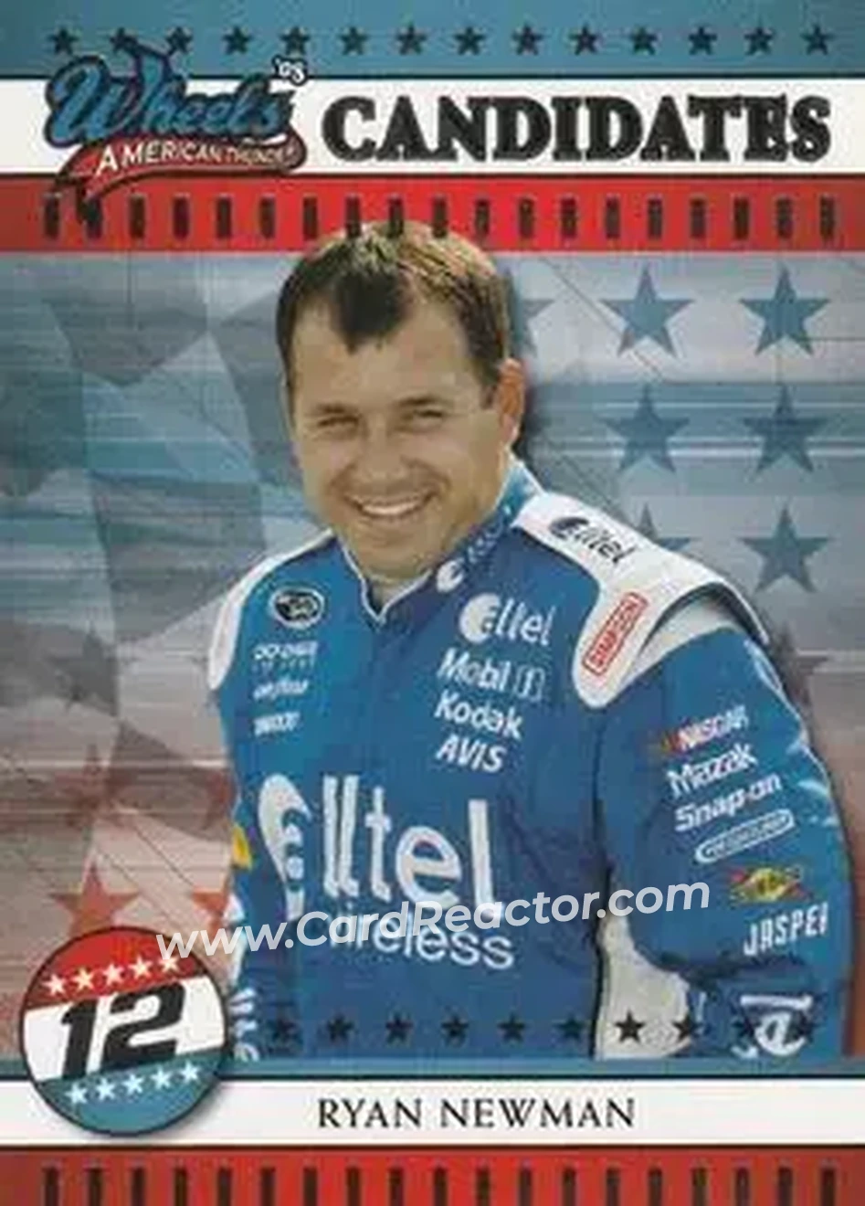2008 Wheels American Thunder #26 - Ryan Newman - Penske Racing South - Front