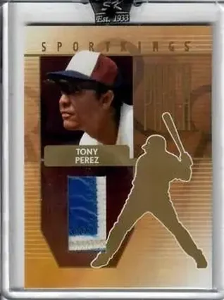 2008 Sportkings Series B - Patch Gold #P-24 - Tony Pérez