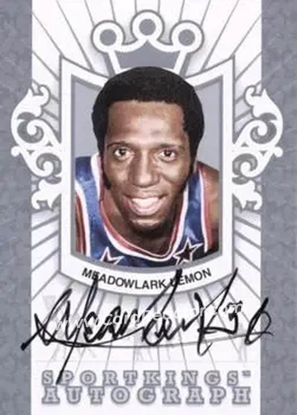 2008 Sportkings Series B - Autograph Silver #A-MLE1 - Meadowlark Lemon - Front