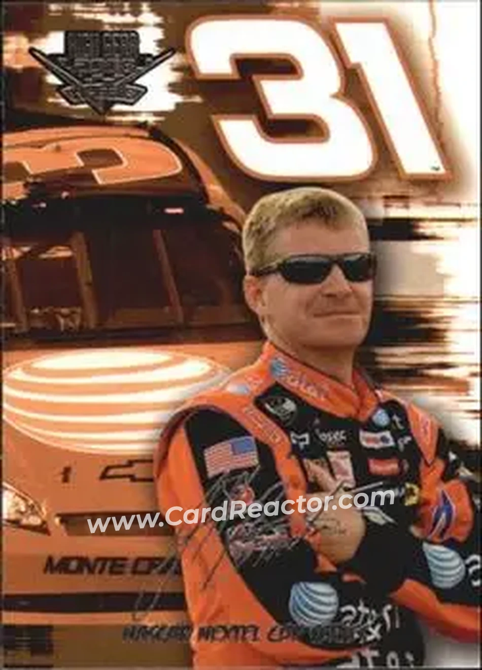2008 Wheels High Gear #8 - Jeff Burton - Richard Childress Racing - Front