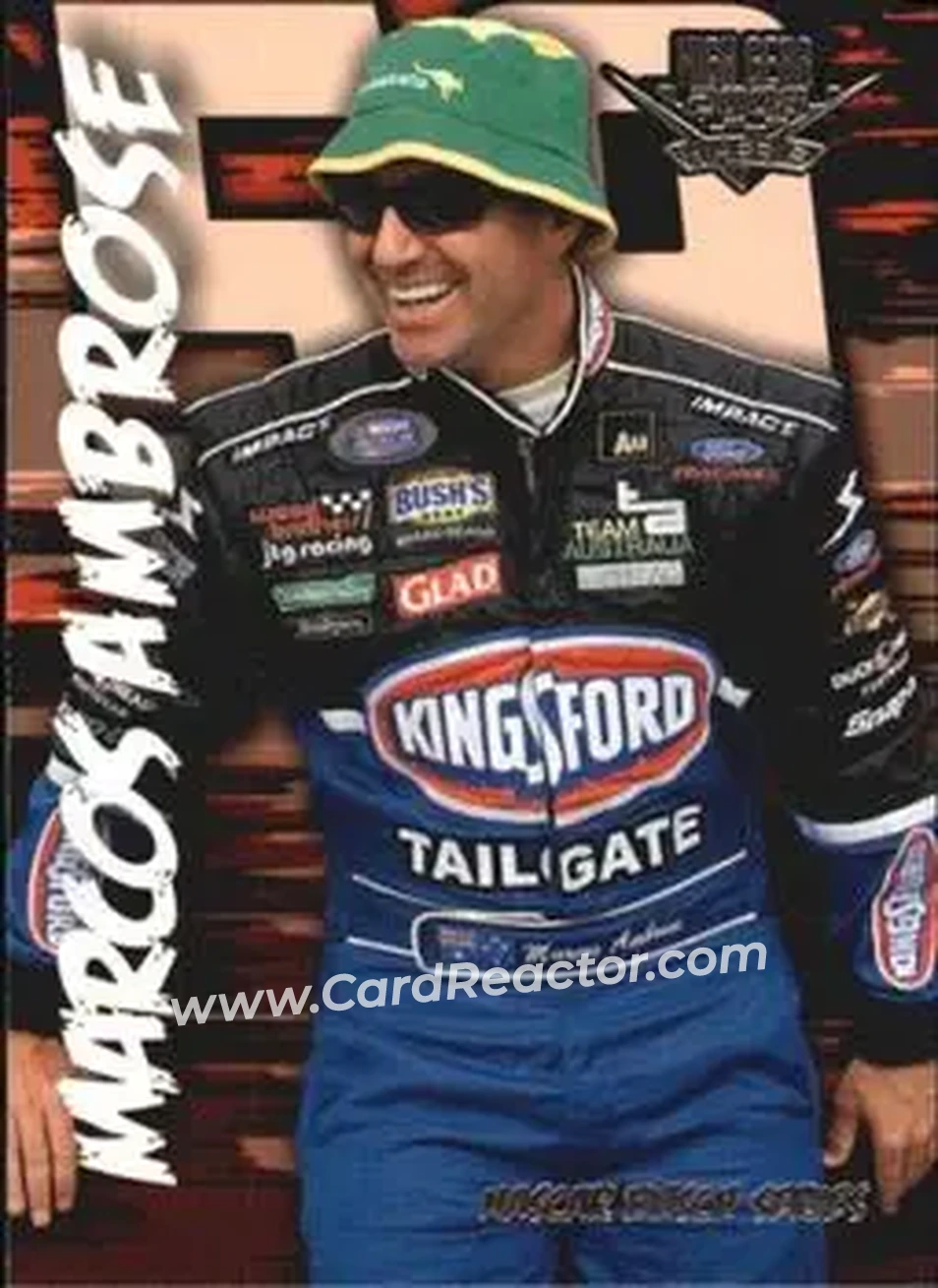 2008 Wheels High Gear #28 - Marcos Ambrose - JTG Daugherty Racing - Front