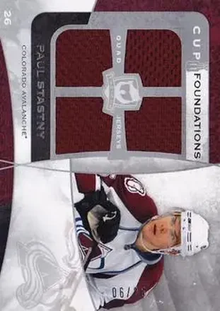 2008-09 Upper Deck The Cup - Cup Foundations Quad Jerseys #CF-PS - Paul Stastny - Colorado Avalanche