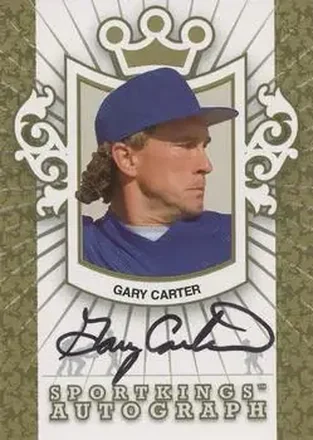 2008 Sportkings Series B - Autograph Gold #A-GC2 - Gary Carter - New York Mets
