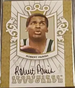 2008 Sportkings Series B - Autograph Gold #A-RP - Robert Parish