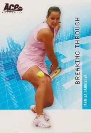 2008 Ace Authentic Grand Slam II #BT5 Jarmila Gajdosova