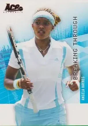 2008 Ace Authentic Grand Slam II #BT7 Angela Haynes