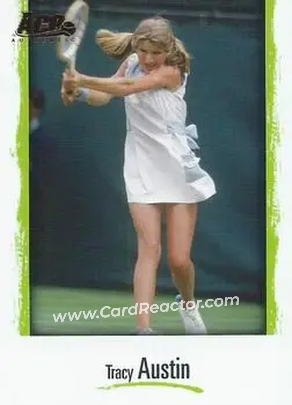 2008 Ace Authentic Grand Slam II #L1 - Tracy Austin - Front