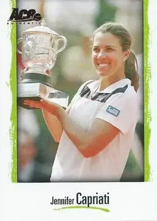 2008 Ace Authentic Grand Slam II #L2 - Jennifer Capriati