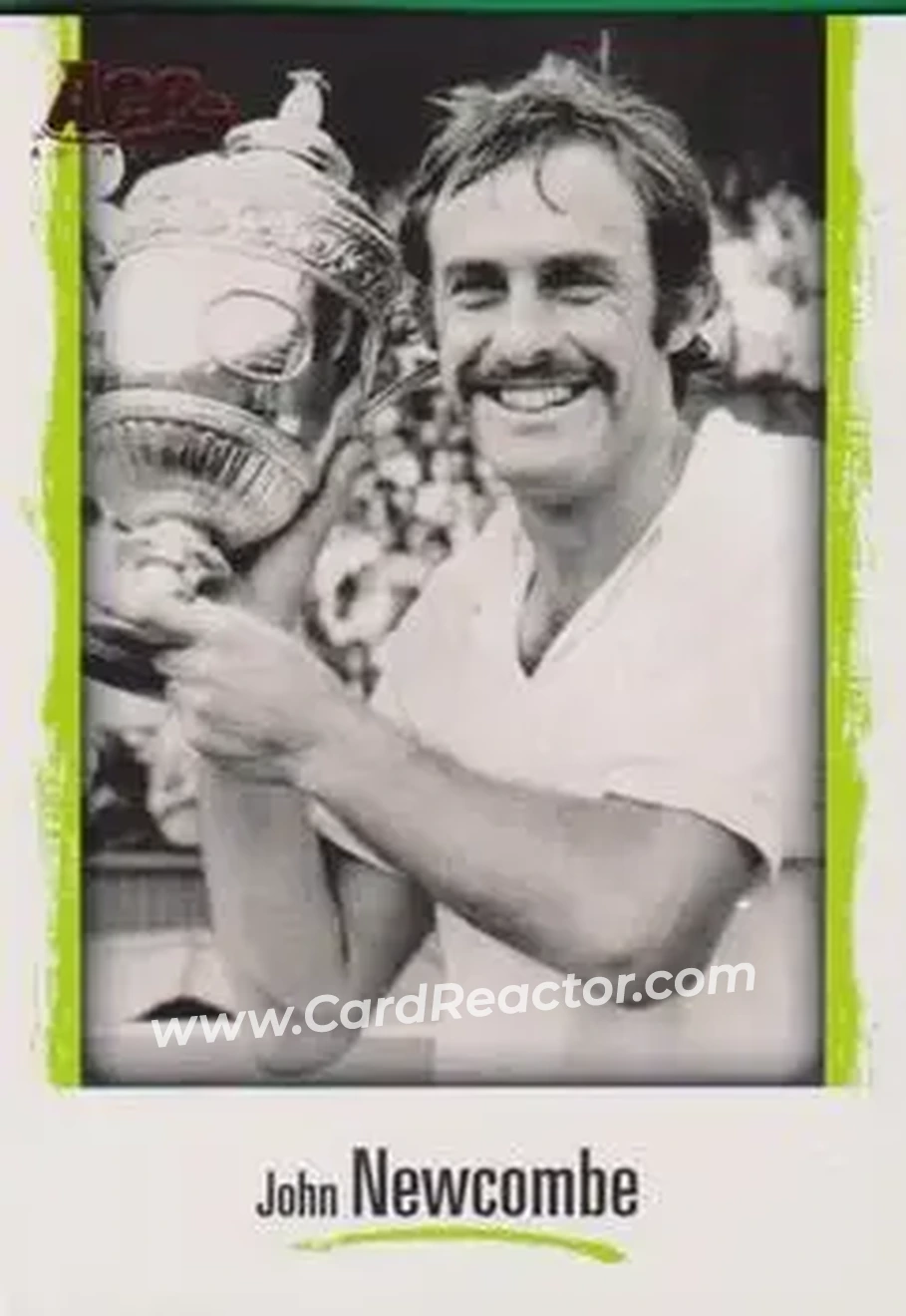 2008 Ace Authentic Grand Slam II #L11 - John Newcombe - Front 2008 Ace Authentic Grand Slam II #L11 - John Newcombe - Front